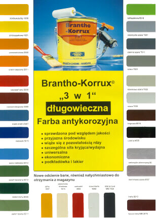 Farbkarte Brantho-Korrux